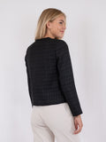 Helina Boucle Jacket - Black