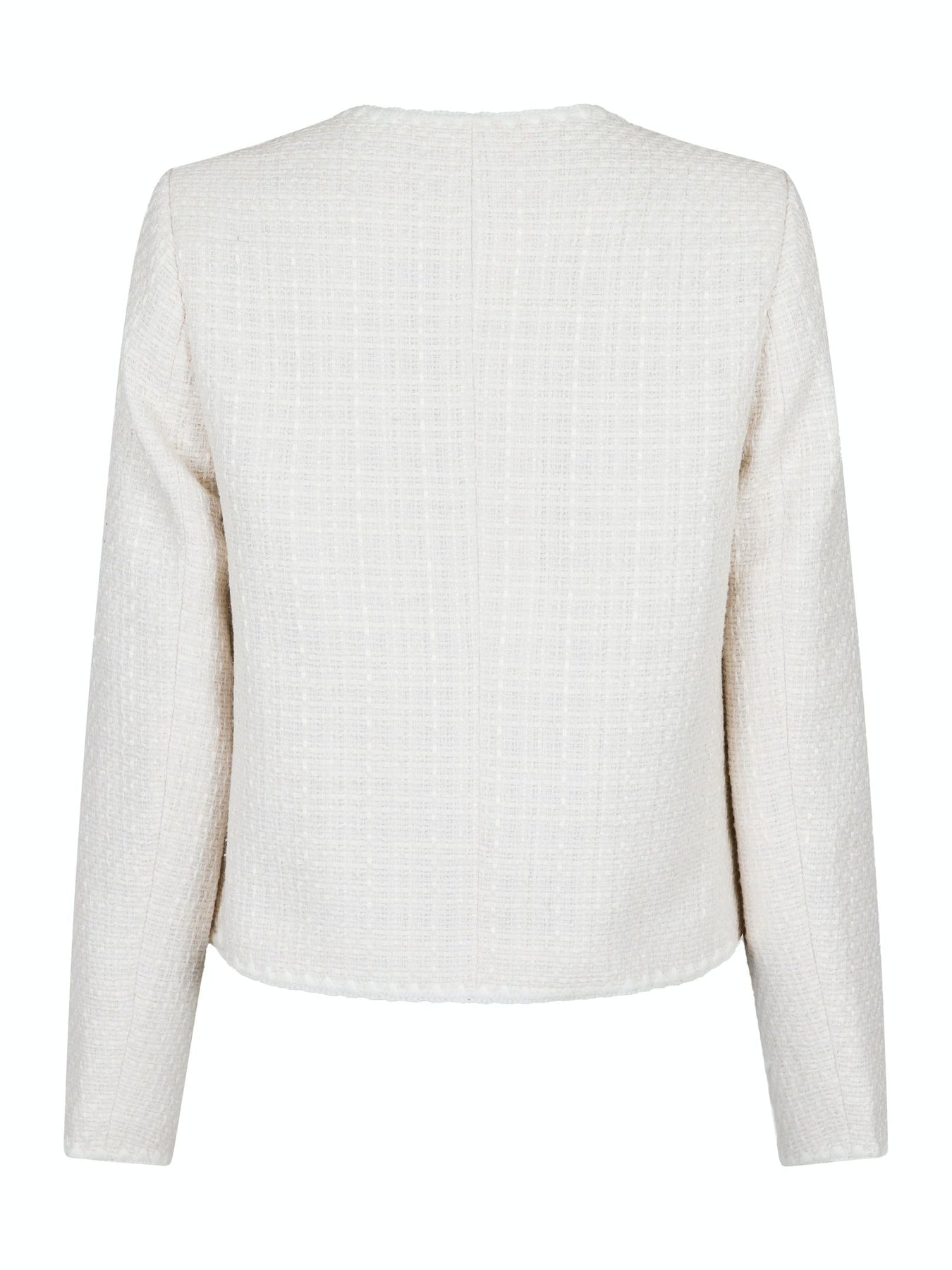 Helina Boucle Jacket - Off White