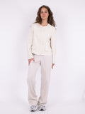 Helina Boucle Jacket - Off White