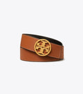 1.5" Miller Reversible Belt - Black / Classic Cuoio / Gold