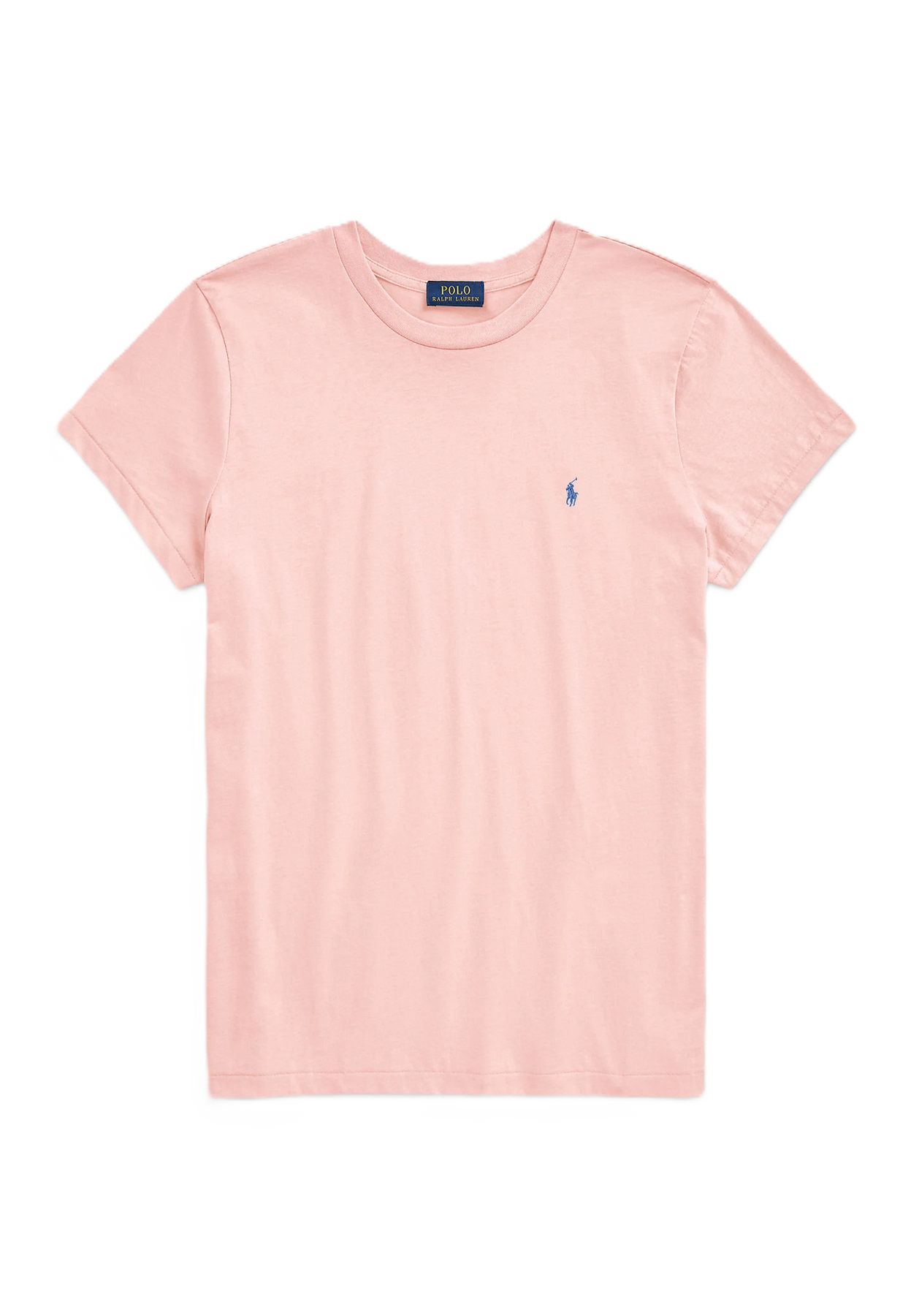 Cotton Jersey Crewneck T-Shirt - Pink Sand
