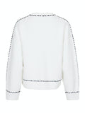 Detri Knit Blouse - Off White