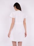Diara Linen Dress - White