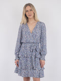 Dennie Color Haze Dress - Blue