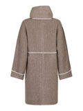 Kitty Twill Coat - Sand Melange