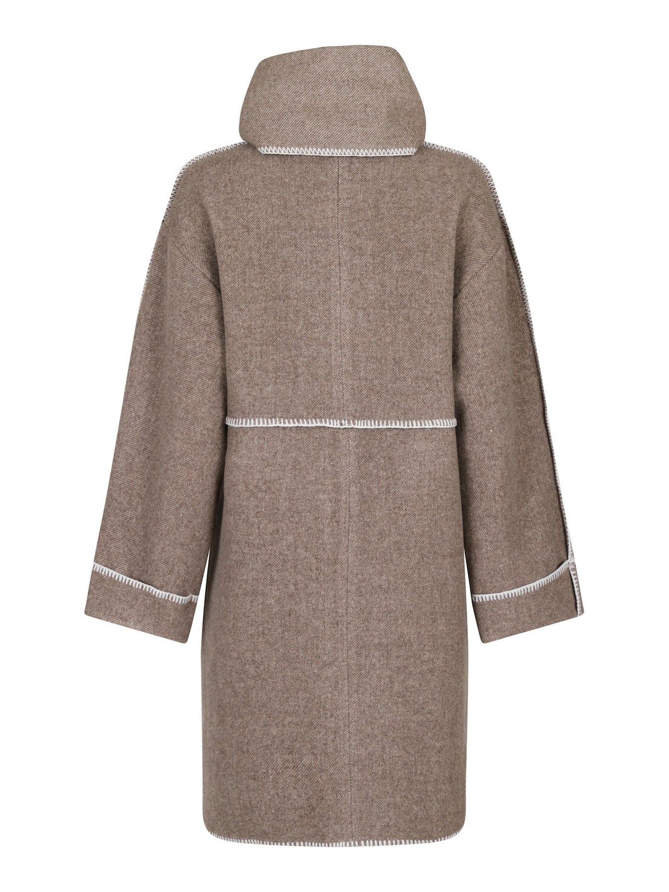 Kitty Twill Coat - Sand Melange