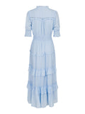 Sophie S Voile Dress - Ljusblå