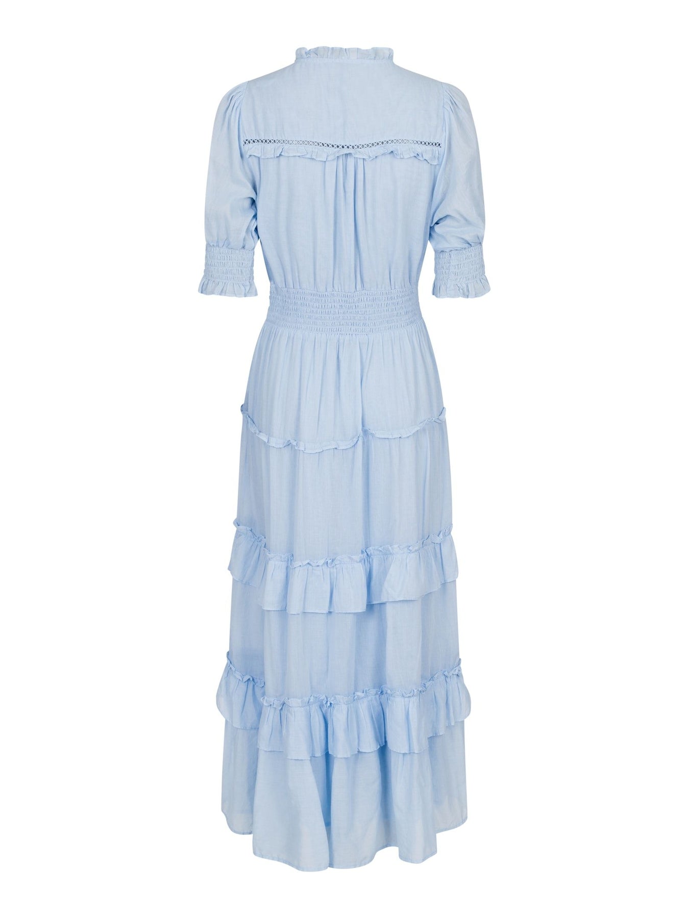 Sophie S Voile Dress - Ljusblå