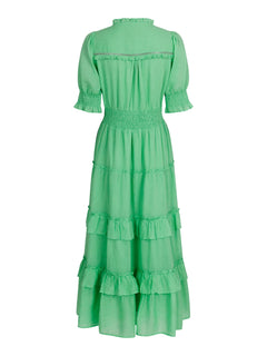 Sophie S Voile Dress - Apple Green