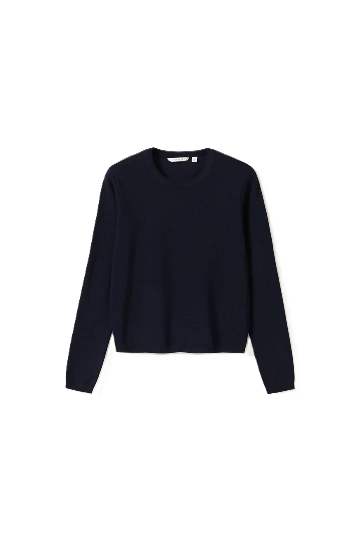 N-Mardine Knit - Marinblå