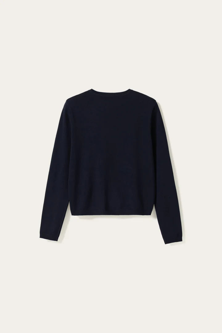 N-Mardine Knit - Marinblå