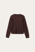 N-Marg Knit Cardigan - Chocolate