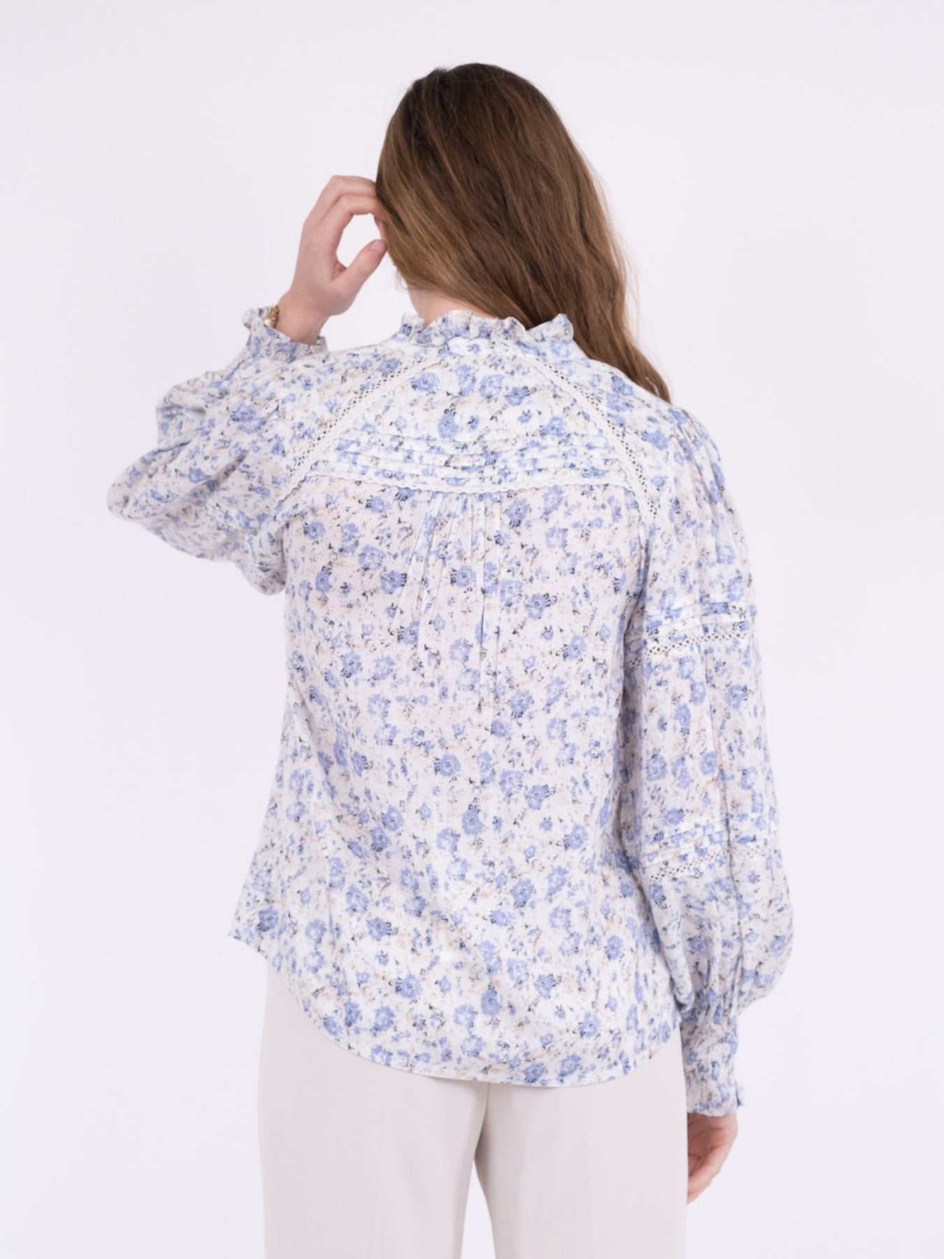 Biba Heavenly Blouse - Light Blue