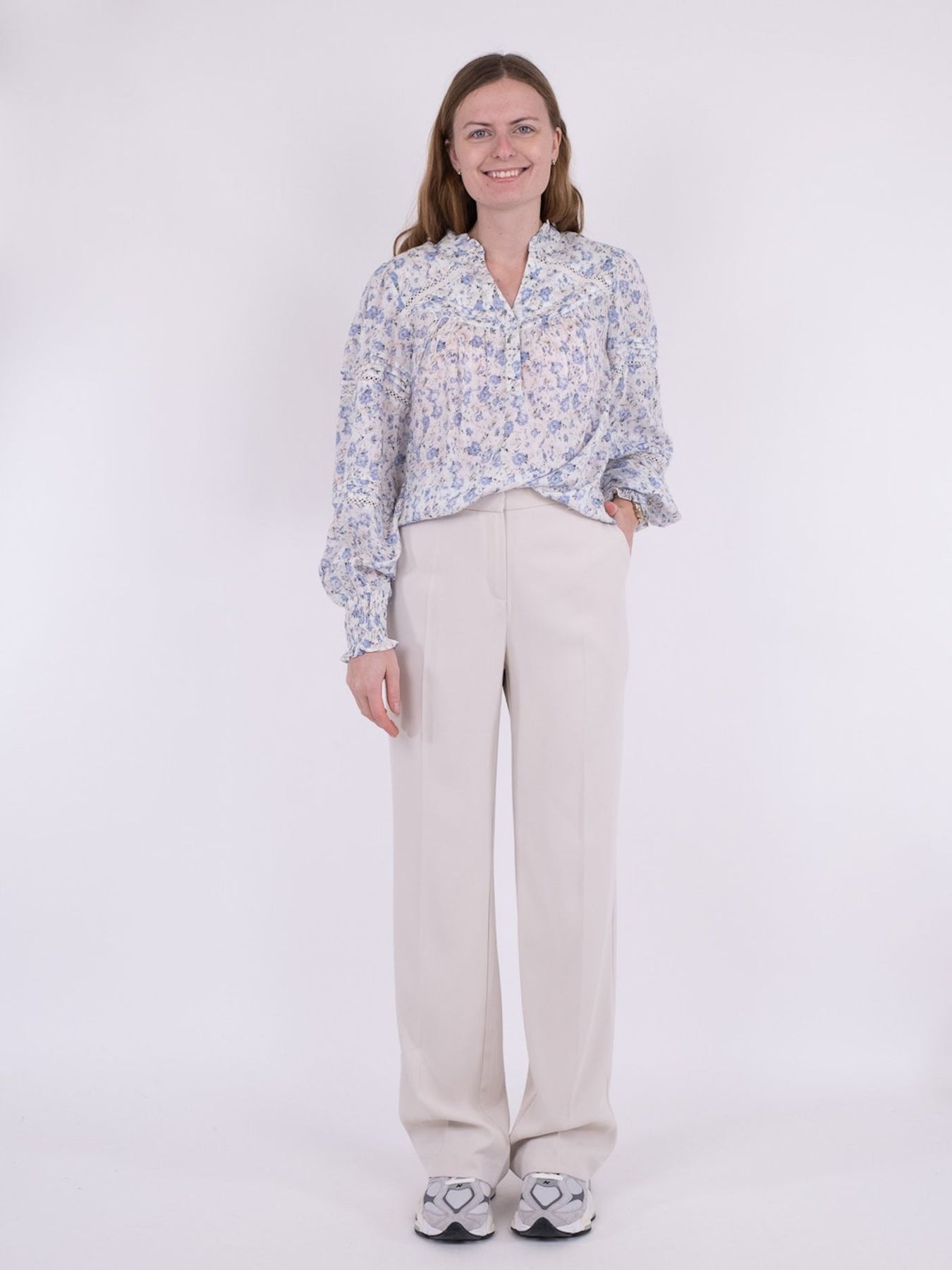 Biba Heavenly Blouse - Light Blue