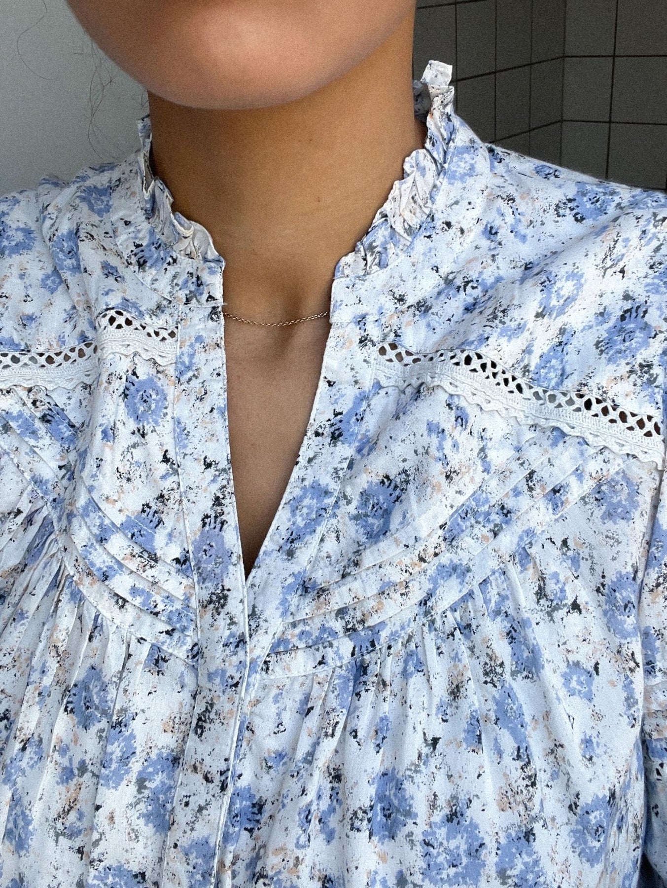 Biba Heavenly Blouse - Light Blue