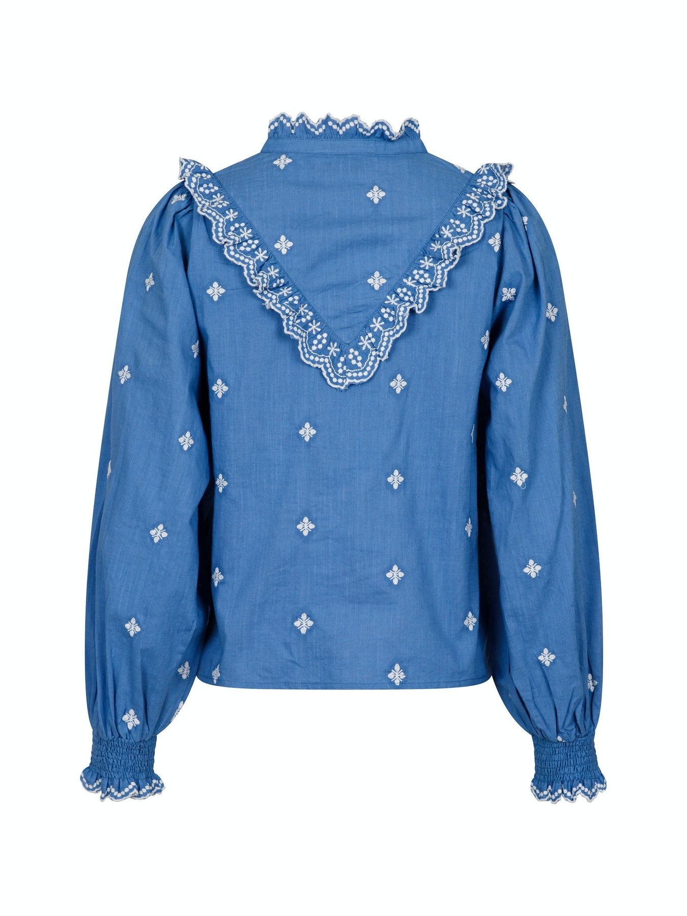 Degas Blouse - Dusty Blue