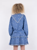 Degas Blouse - Dusty Blue