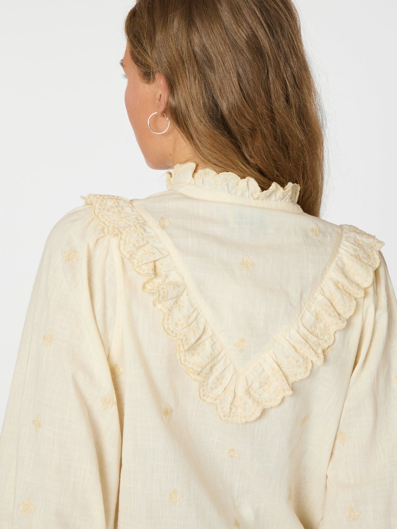 Degas Blus - Ljusgul