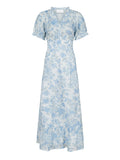 Kanza Rose Field Dress - Light Blue
