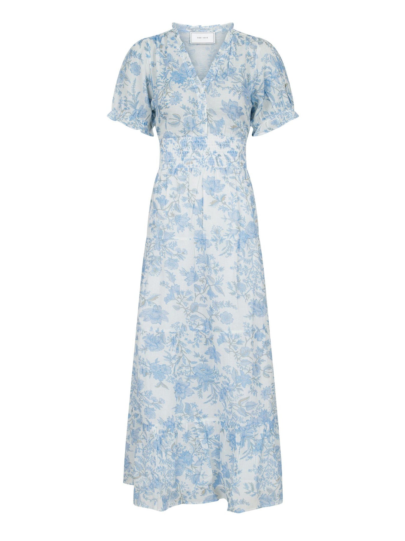 Kanza Rose Field Dress - Light Blue