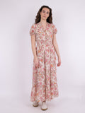 Kanza Rose Field Dress - Rose