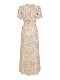 Kanza Rose Field Dress - Dusty Yellow