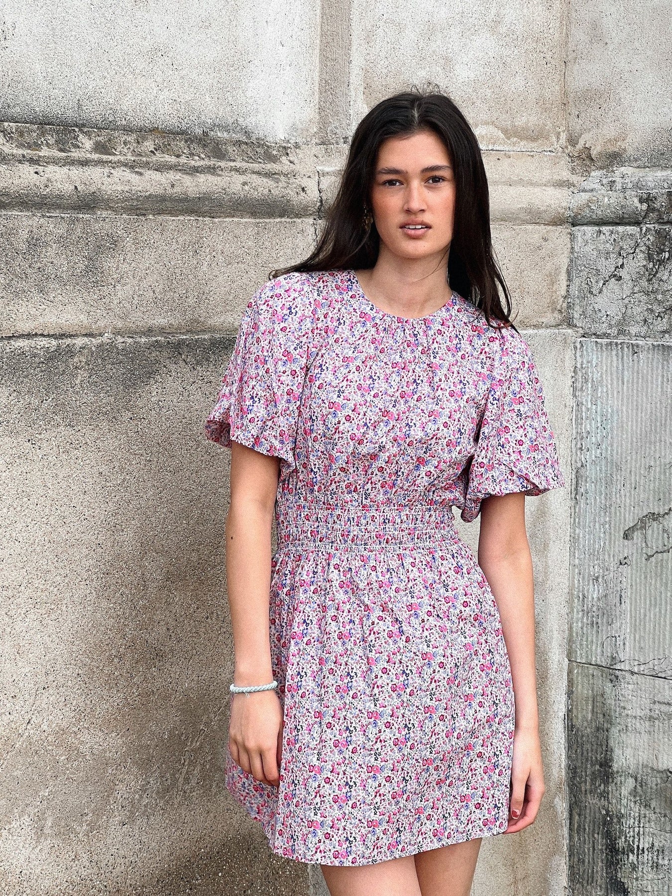 Mac Flower Symphony Dress - Rose