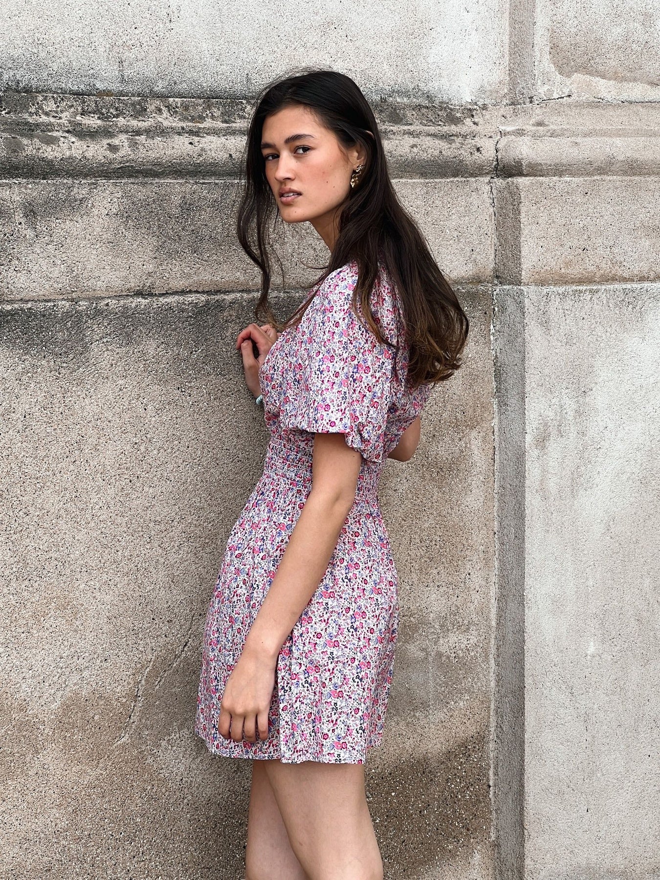 Mac Flower Symphony Dress - Rose