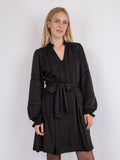 Ditte Satin Dress - Black