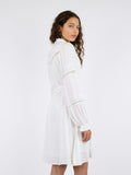 Ditte Satin Dress - White