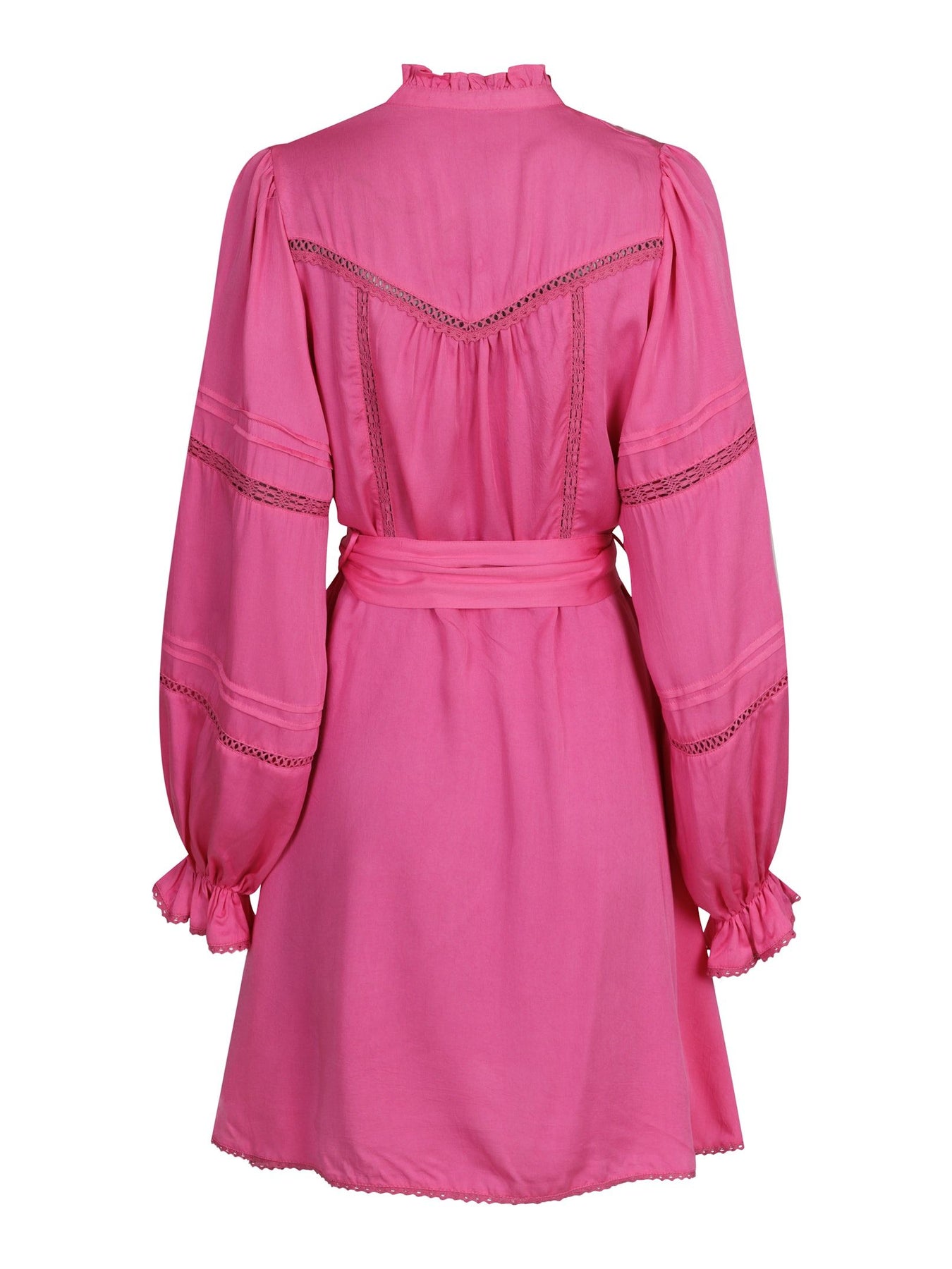 Ditte Satin Dress - Pink