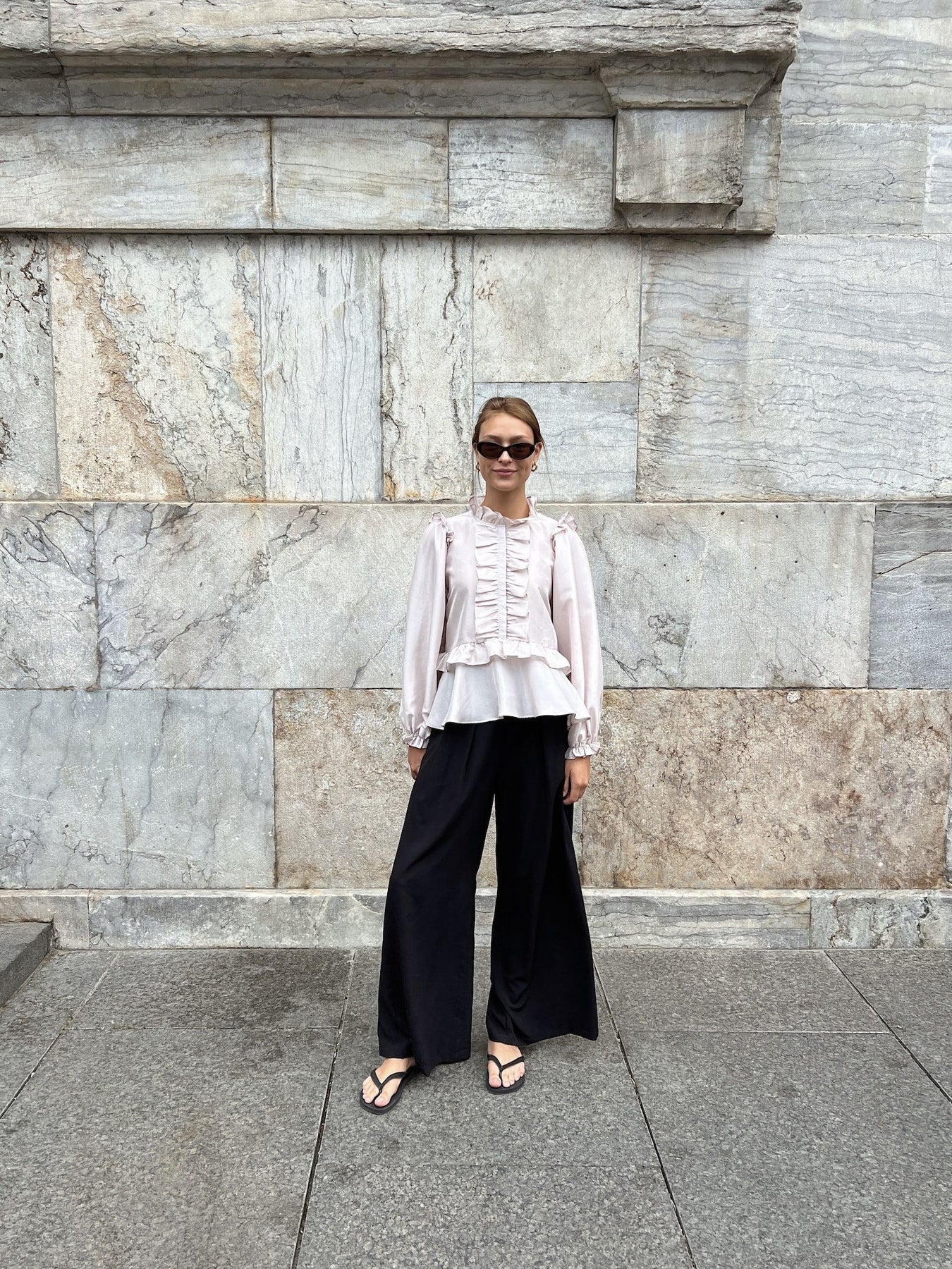 Hawaii Solid Blouse - Ivory