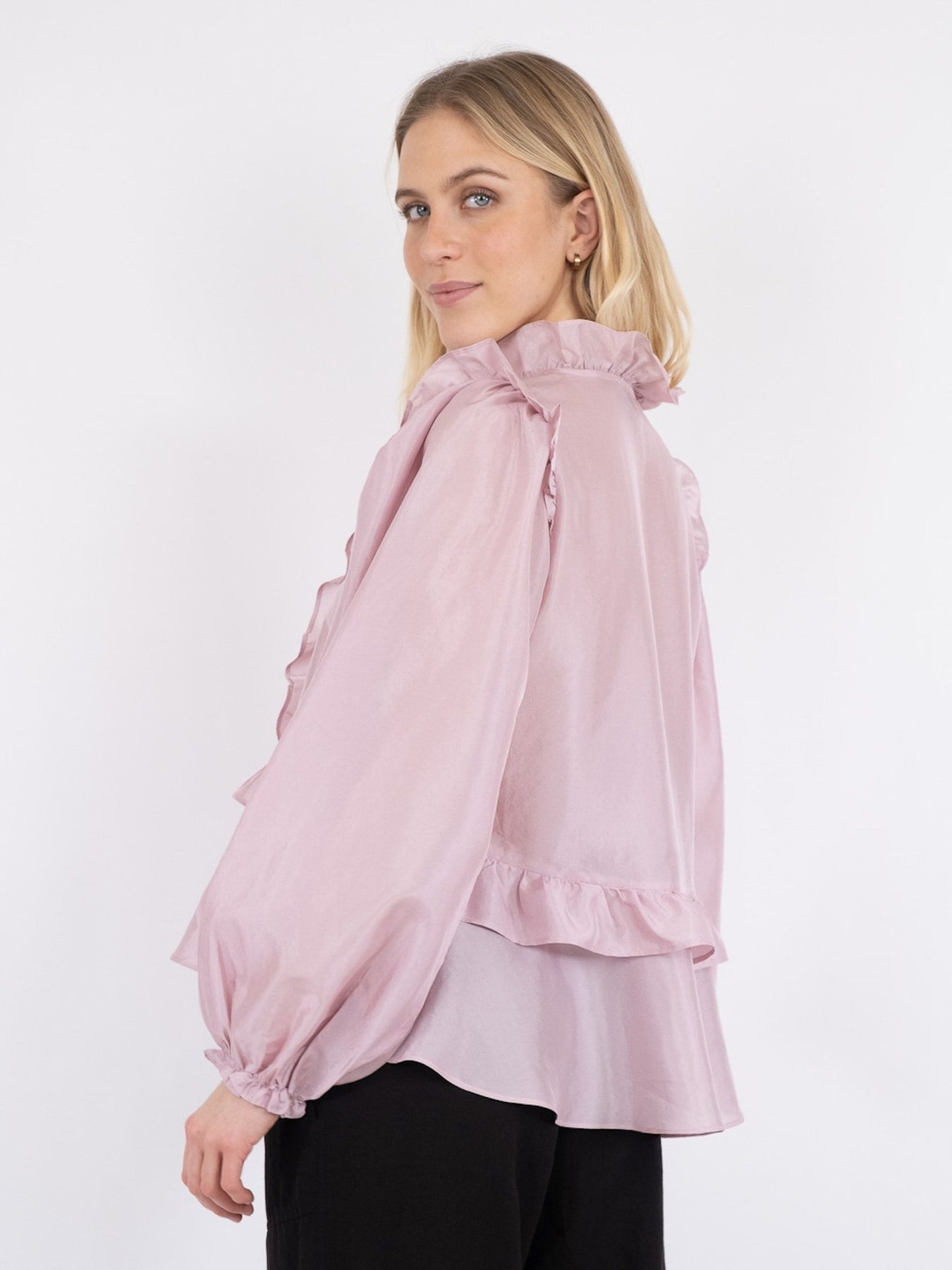 Hawaii Solid Blouse - Rose