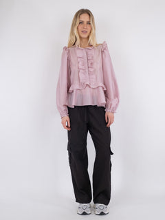 Hawaii Solid Blouse - Rose