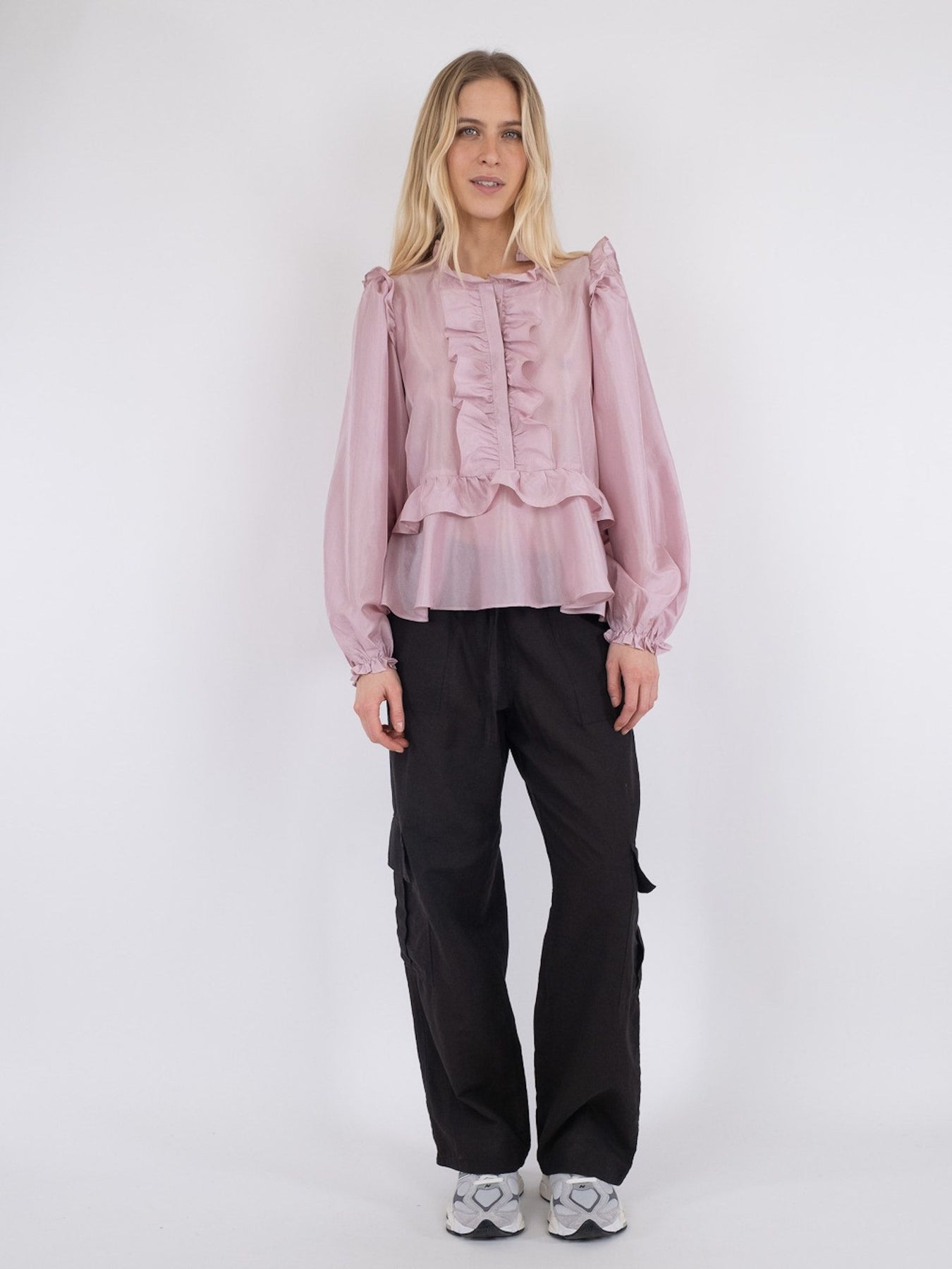 Hawaii Solid Blouse - Rose