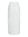 Frankie Denim Skirt - Off White