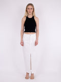 Frankie Denim Skirt - Off White