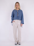 Wanda Stripe Shirt - Blue