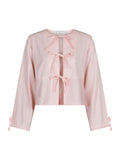 Wanda Stripe Shirt - Light Pink