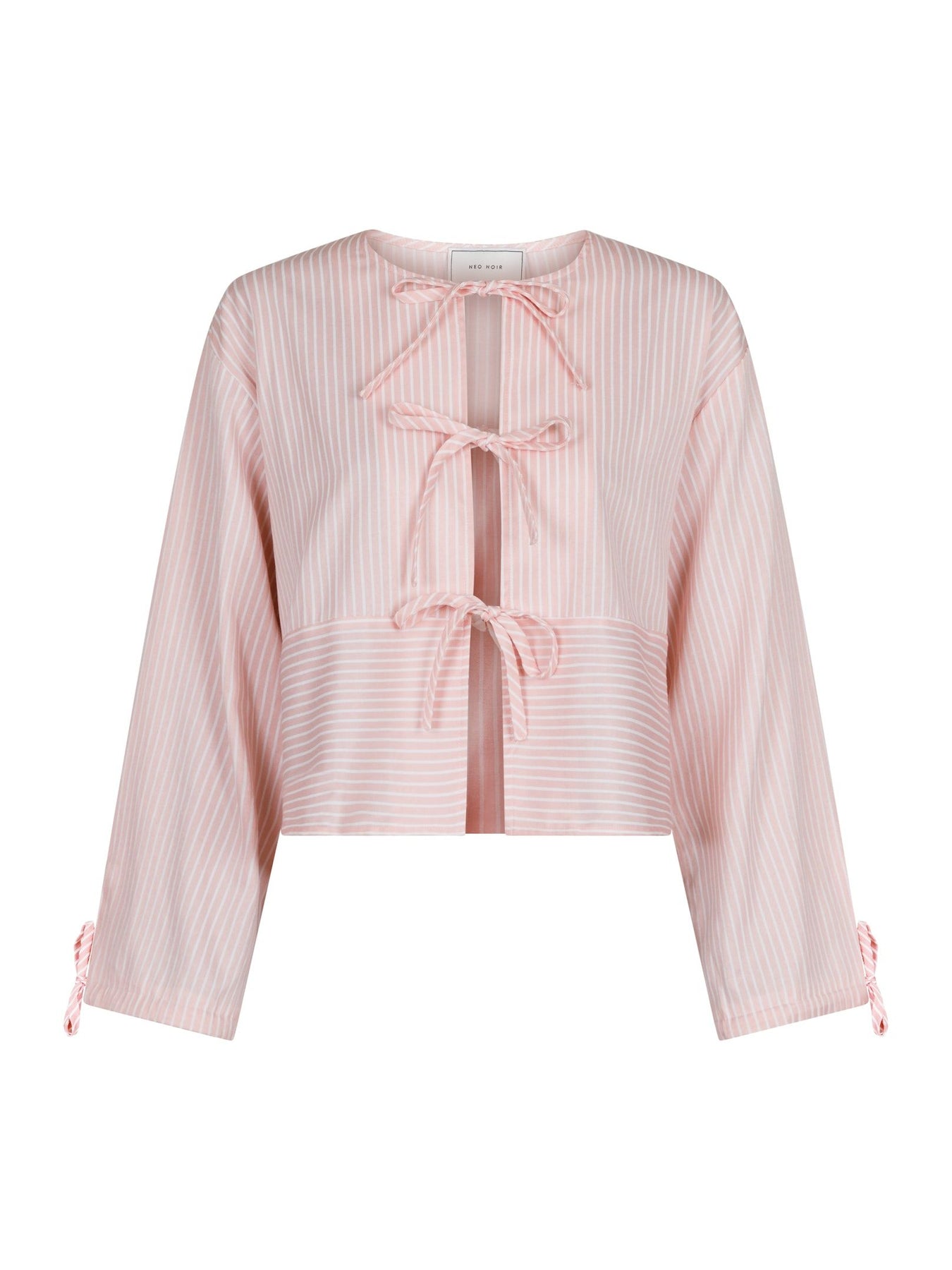 Wanda Stripe Shirt - Light Pink