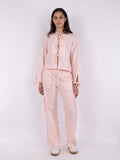 Wanda Stripe Shirt - Light Pink