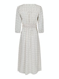 Olana Mini Stitch Dress - Off White