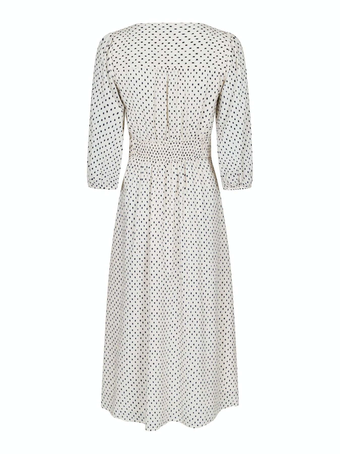 Olana Mini Stitch Dress - Off White