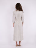 Olana Mini Stitch Dress - Off White