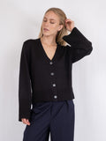 Lotta Knit Cardigan - Black