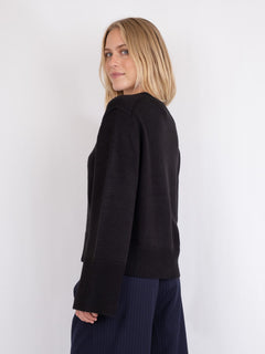 Lotta Knit Cardigan - Black