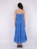 Haily Linen Dress - Dusty Blue