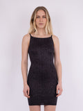 Contima Glitter Knit Dress - Black