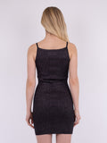 Contima Glitter Knit Dress - Black
