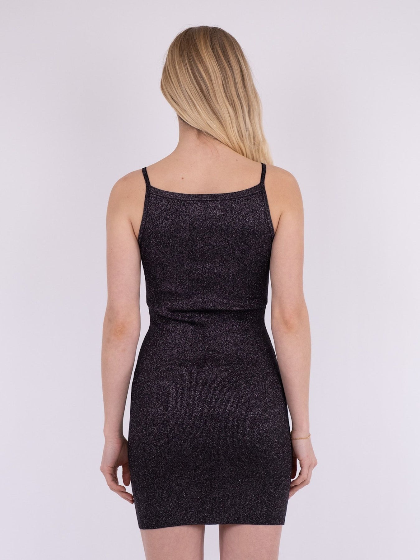 Contima Glitter Knit Dress - Black